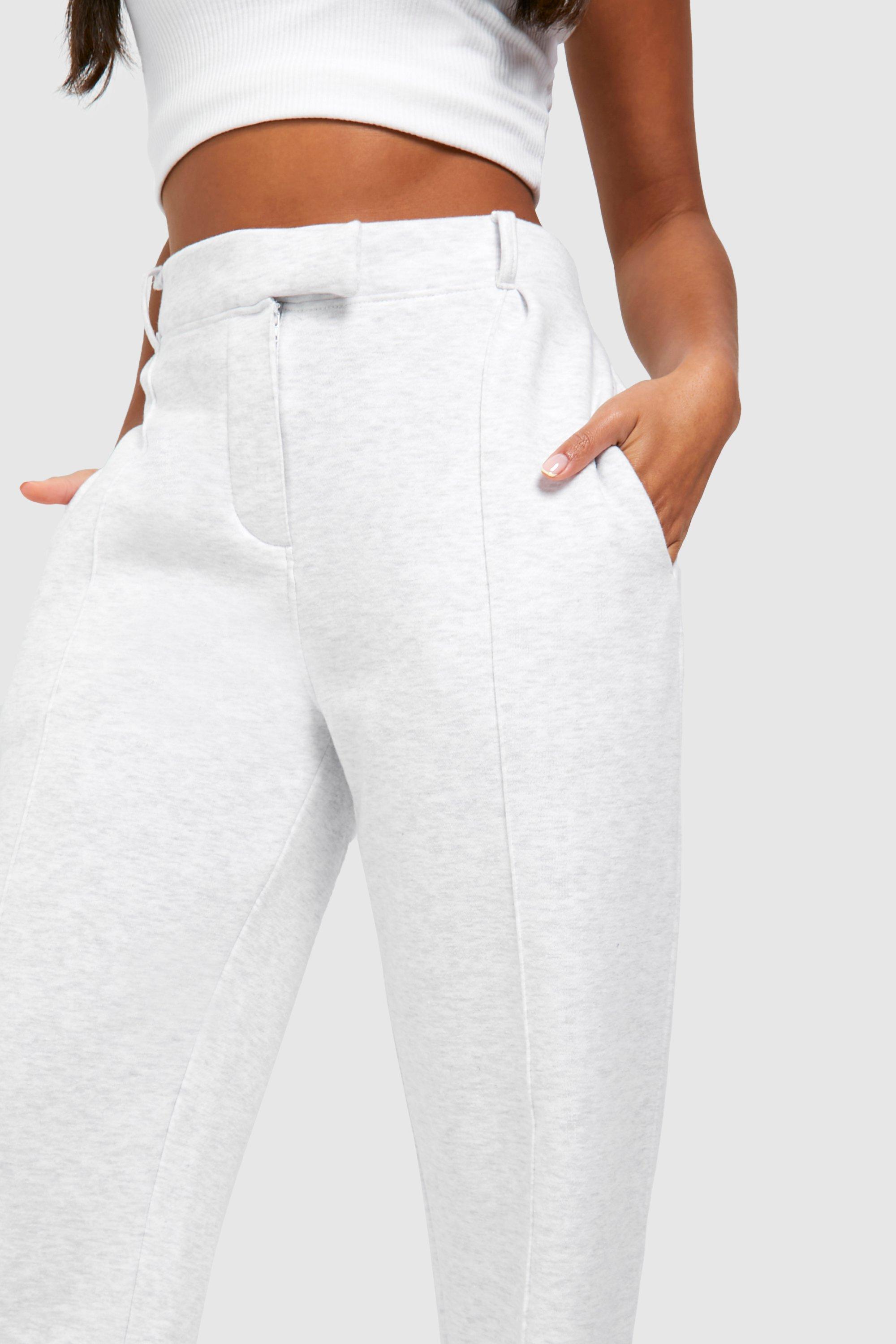 Tailored Pintuck Seam Detail Straight Leg Sweatpant | boohoo USA Tailored Pintuck Seam Detail Straight Leg Sweatpant | boohoo USA